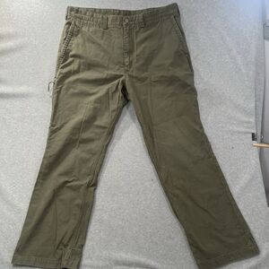 Duluth Ballroom Khaki Casual Work Pants 40x31 actul 39x31 Media Pocket 53715